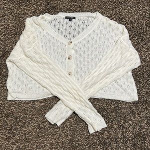 Sweater sort of cropped